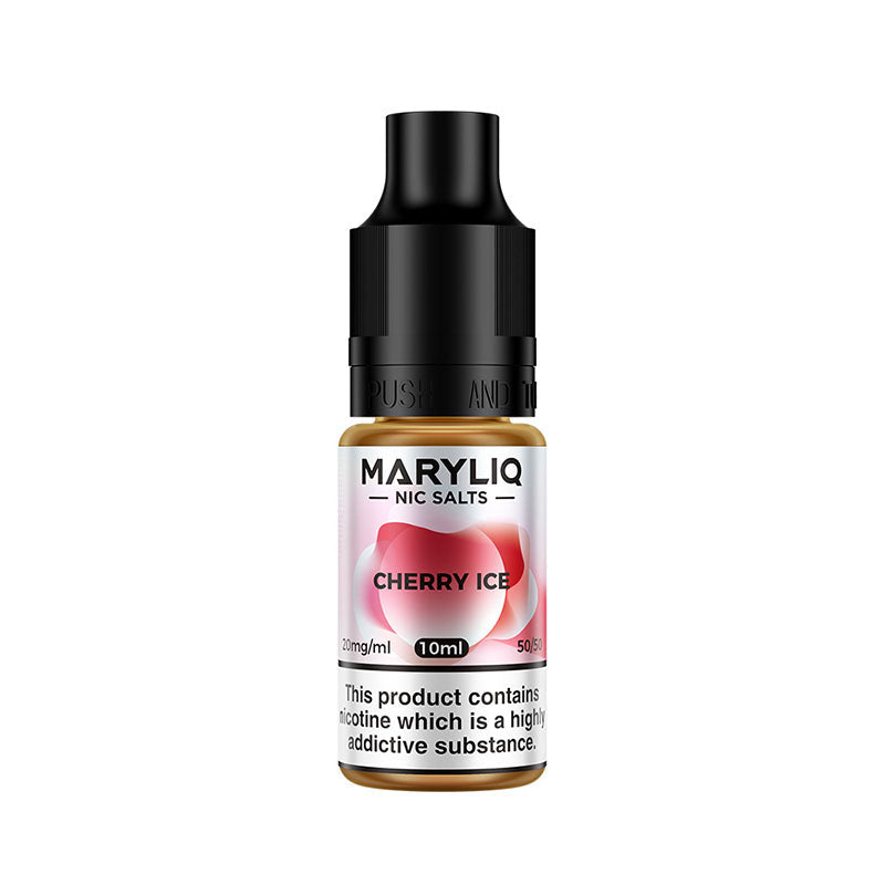 maryliq nic salt eliquid 10mg cherry ice