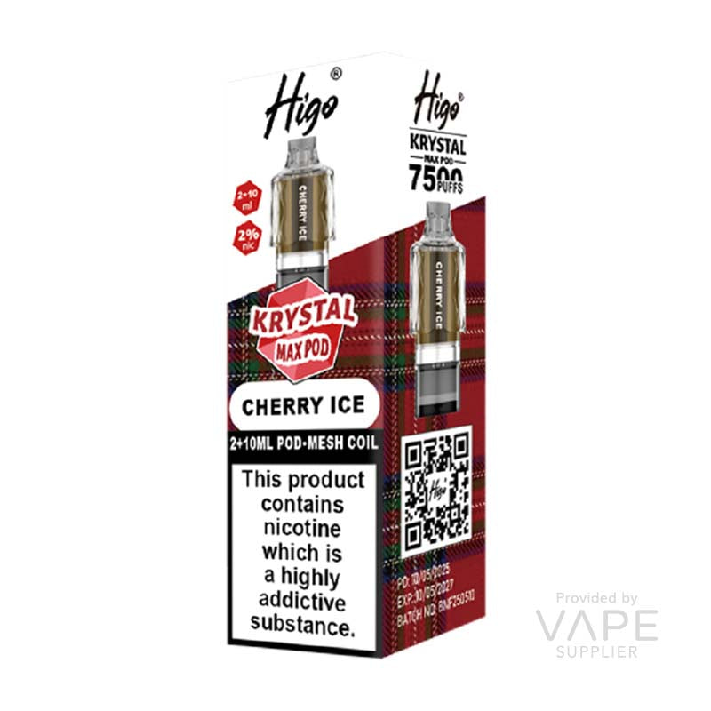 Higo Krystal Max Cherry Ice 20mg Prefilled Pods