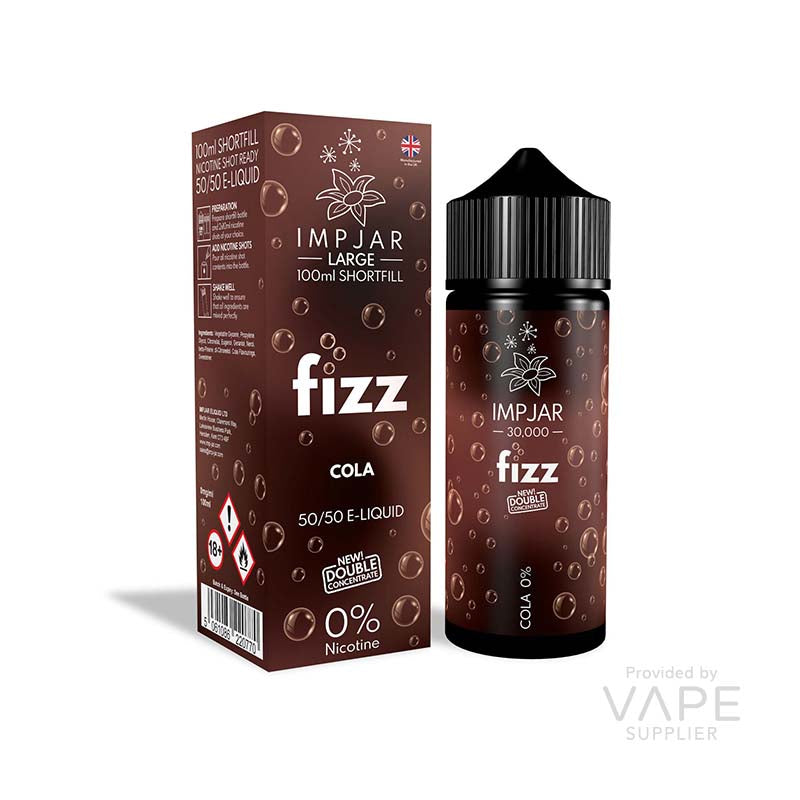 Imp Jar Fizz Cola 100ml Shortfill E-liquid