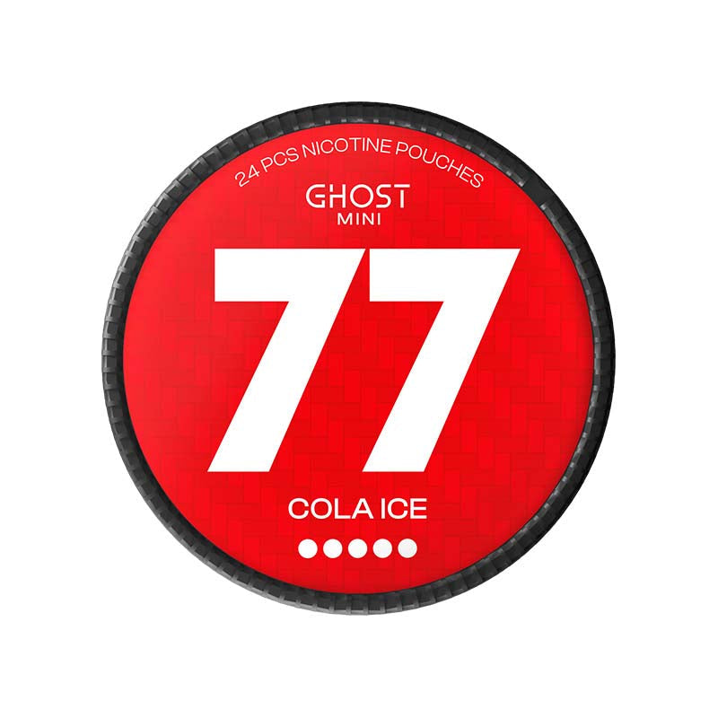 77 Ghost Mini Extra Strong Cola Ice 20mg Nicotine Pouches