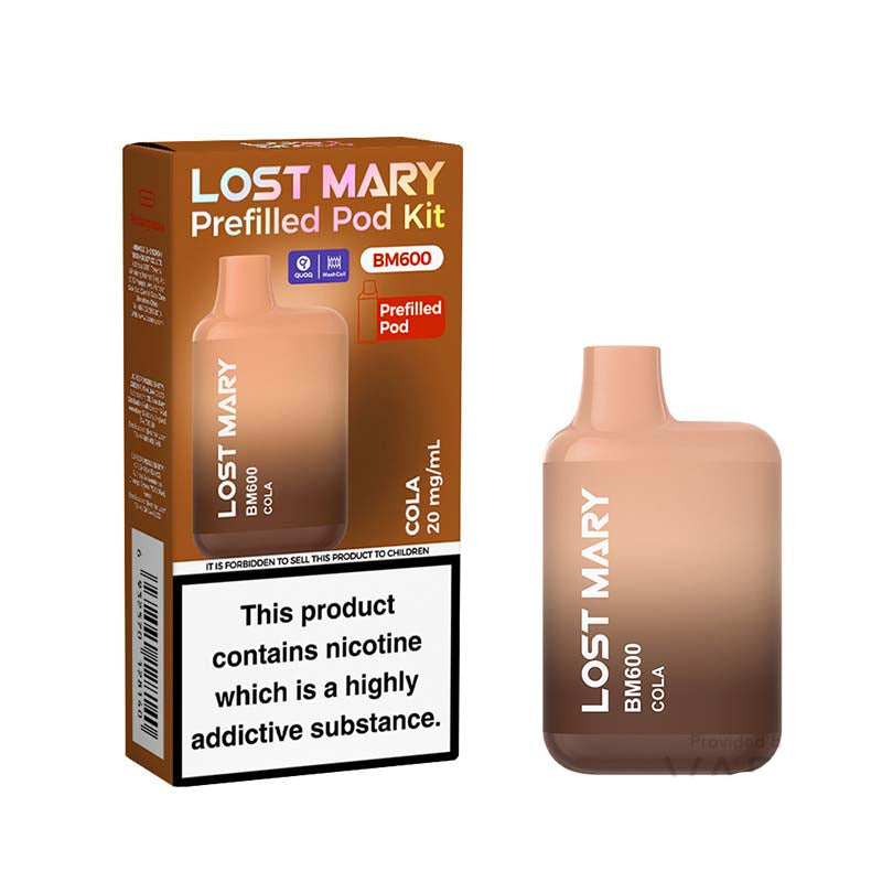 Lost Mary BM600 Prefilled Pod Kit Cola