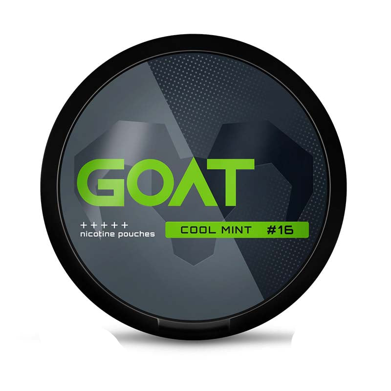 goat nicotine pouches 16mg cool mint