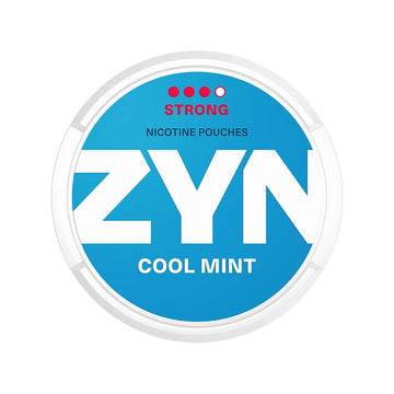 zyn strong nicotine pouches cool mint