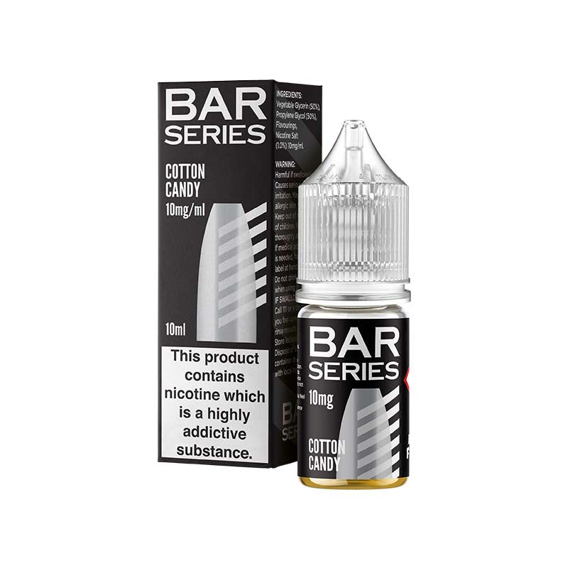 bar series 10mg nic salt cotton candy