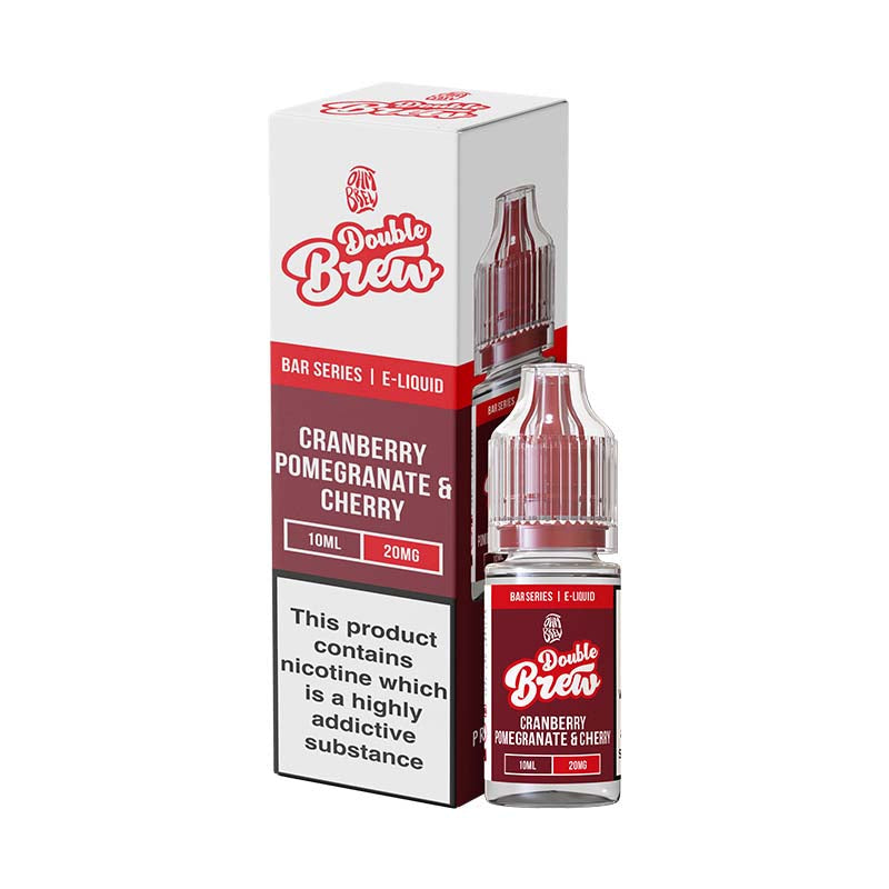 ohm brew double brew 5mg 10mg 20mg nic salt cranberry pomegranate cherry