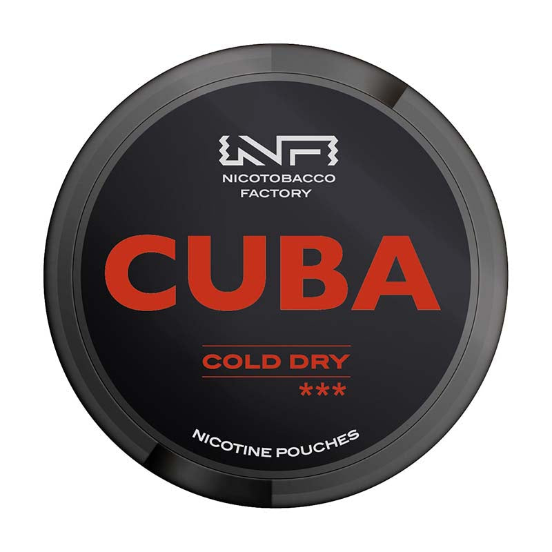 CUBA Black Nicotine Pouches 66mg