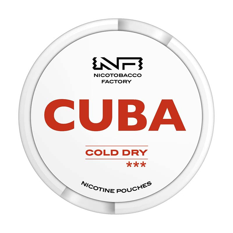 CUBA White Nicotine Pouches 16mg