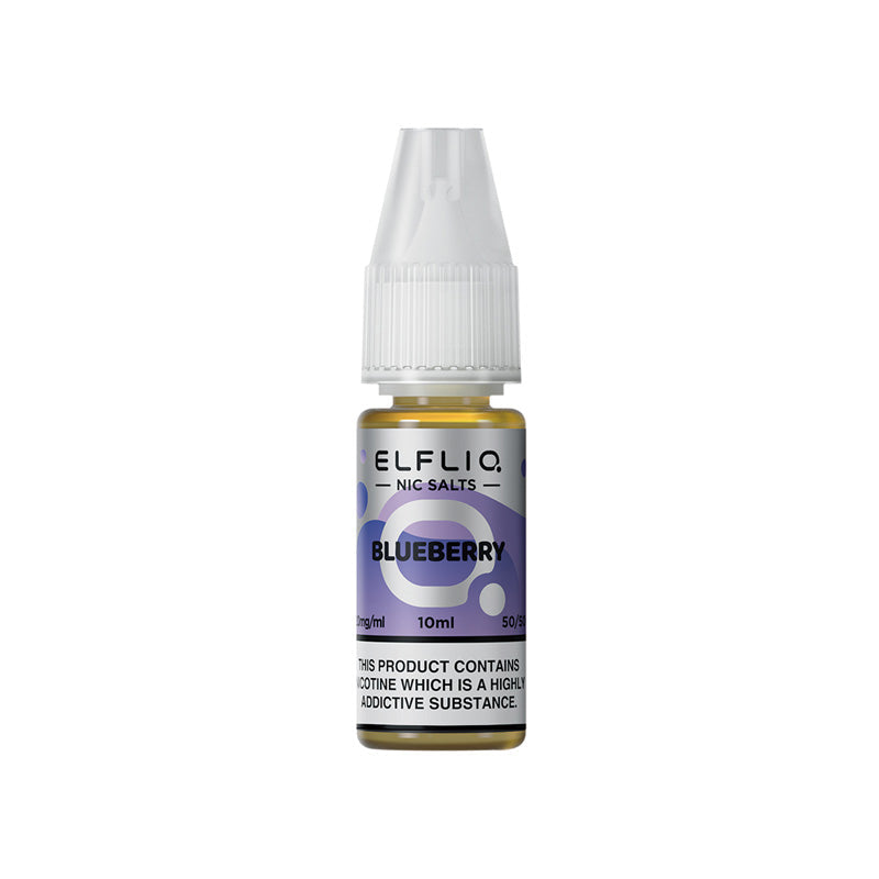elfliq nic salts 20mg blueberry