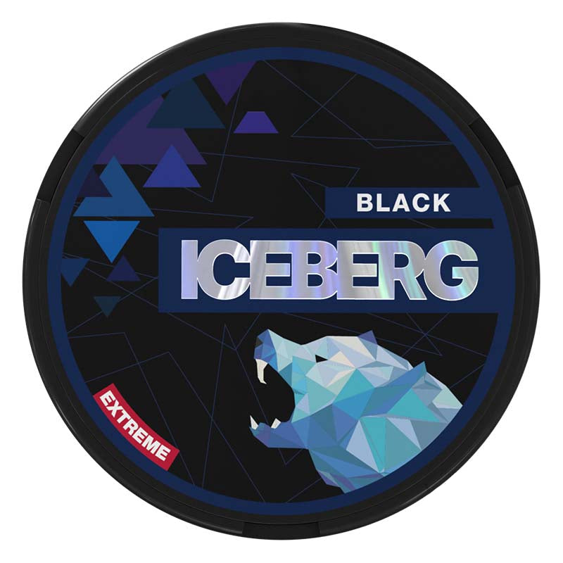 iceberg 50mg extreme nicotine pouches black