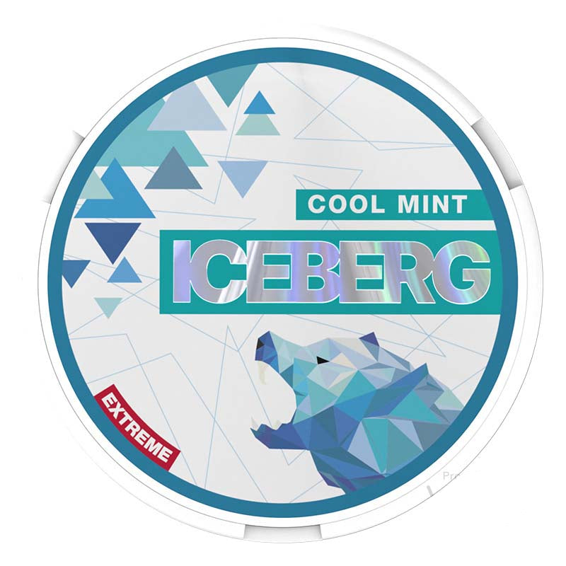 iceberg 50mg extreme nicotine pouches cool mint