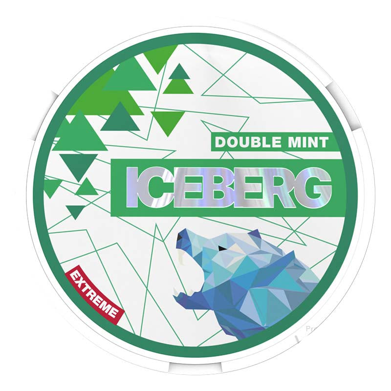 iceberg 50mg extreme nicotine pouches double mint