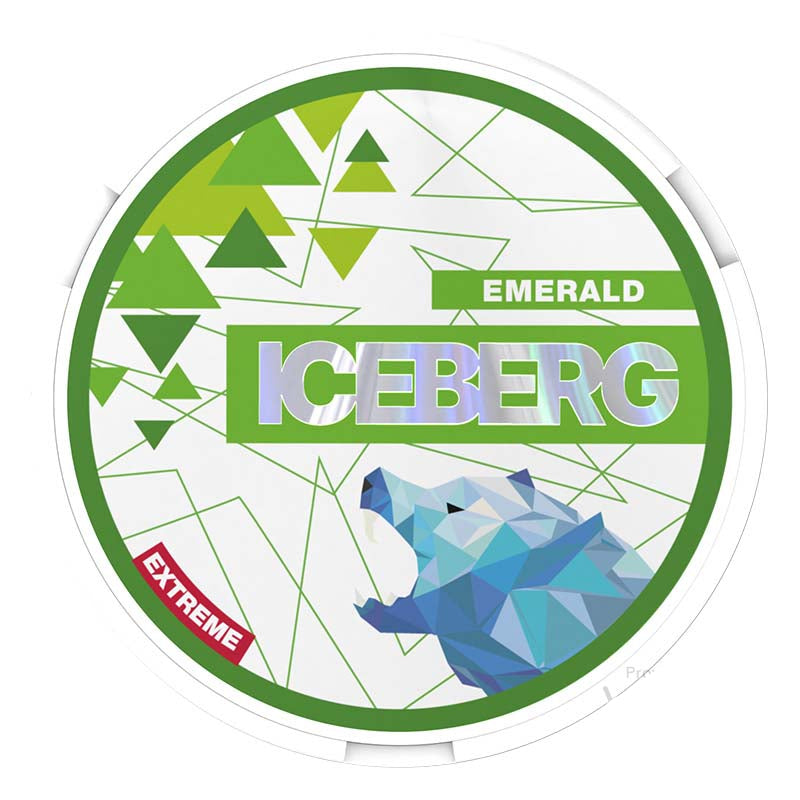 iceberg 50mg extreme nicotine pouches emerald