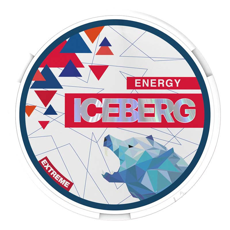 iceberg 50mg extreme nicotine pouches energy