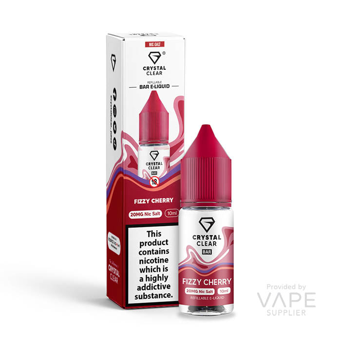 crystal clear 20mg nic salt fizzy cherry