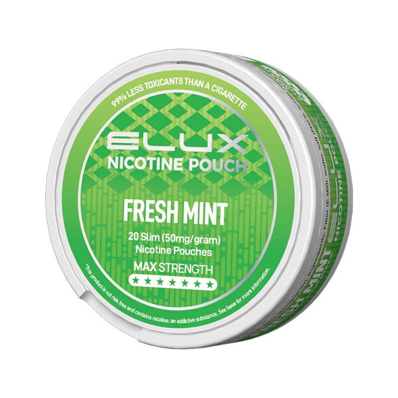 elux nicotine pouches 50mg fresh mint