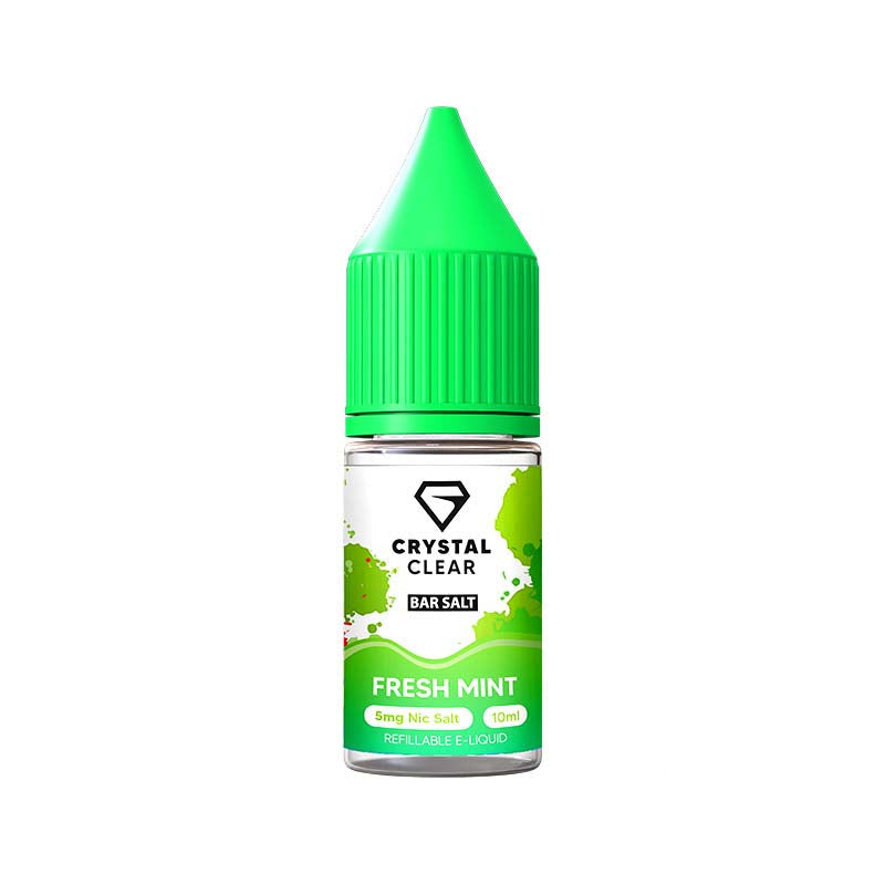 Crystal Clear Fresh Mint 5mg Nic Salt E-liquid