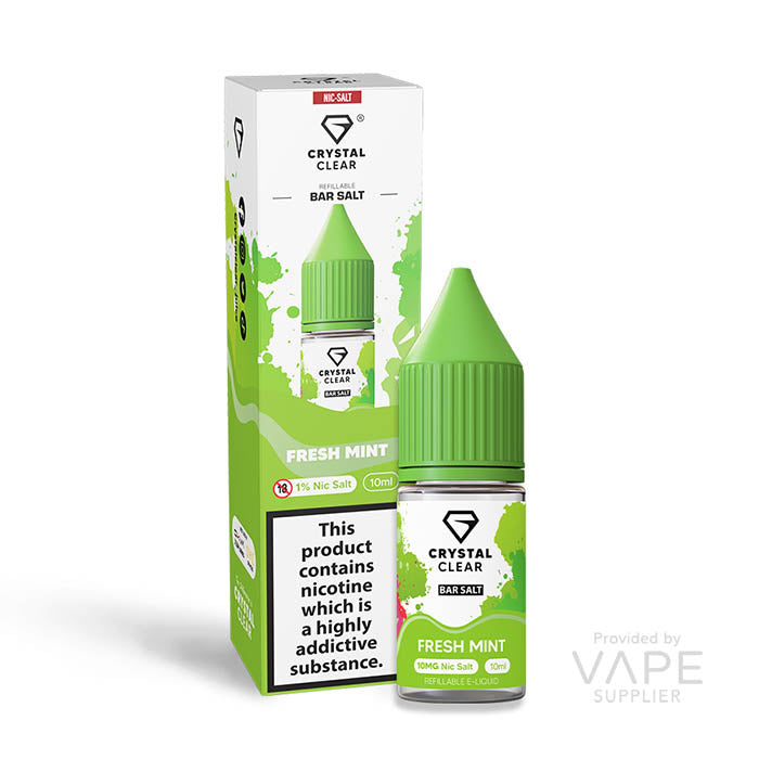 crystal clear 20mg nic salt fresh mint