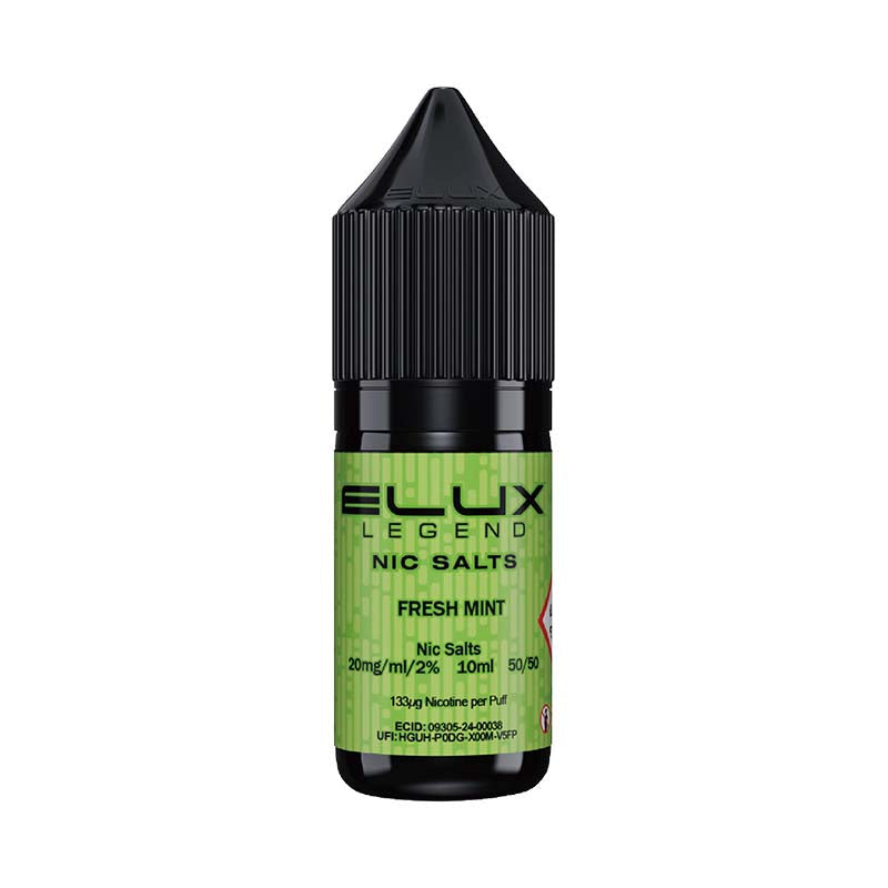 elux legend nic salts fresh mint