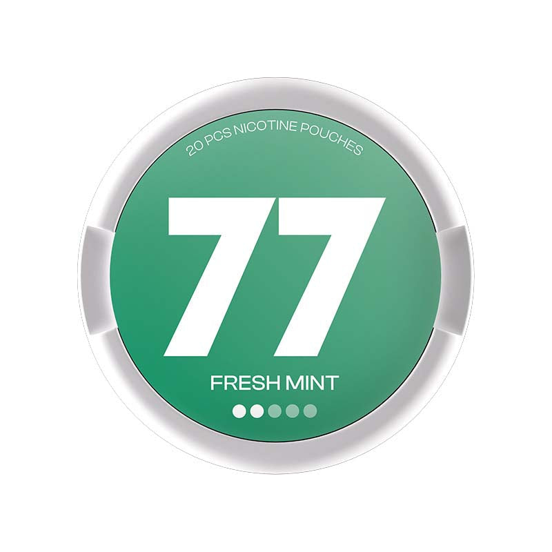 77 Light Fresh Mint 5.2mg Nicotine Pouches