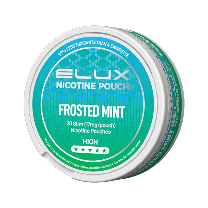 elux nicotine pouches 17mg frosted mint