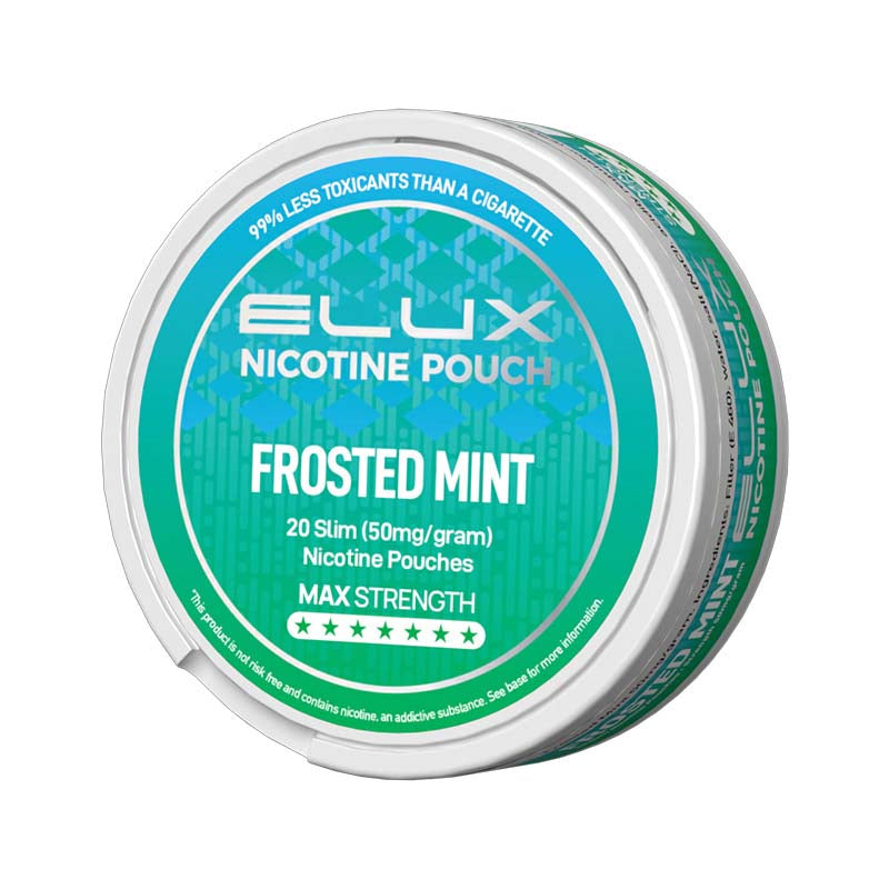 elux nicotine pouches 50mg frosted mint