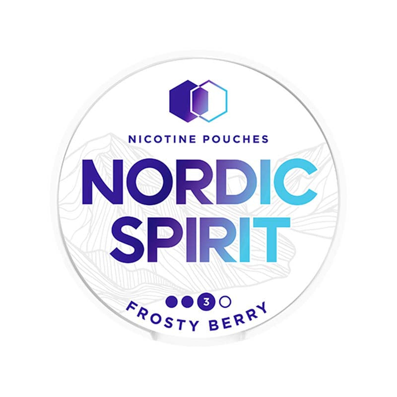 nordic spirit strong nicotine pouches frosty berry
