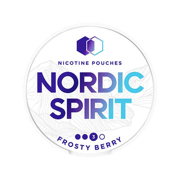 nordic spirit strong nicotine pouches frosty berry