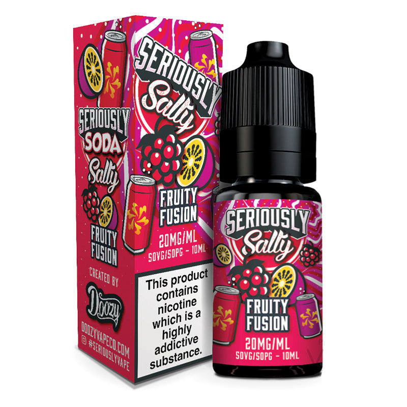 Seriously Soda by Doozy Vape Co Fruity Fusion Nic Salt
