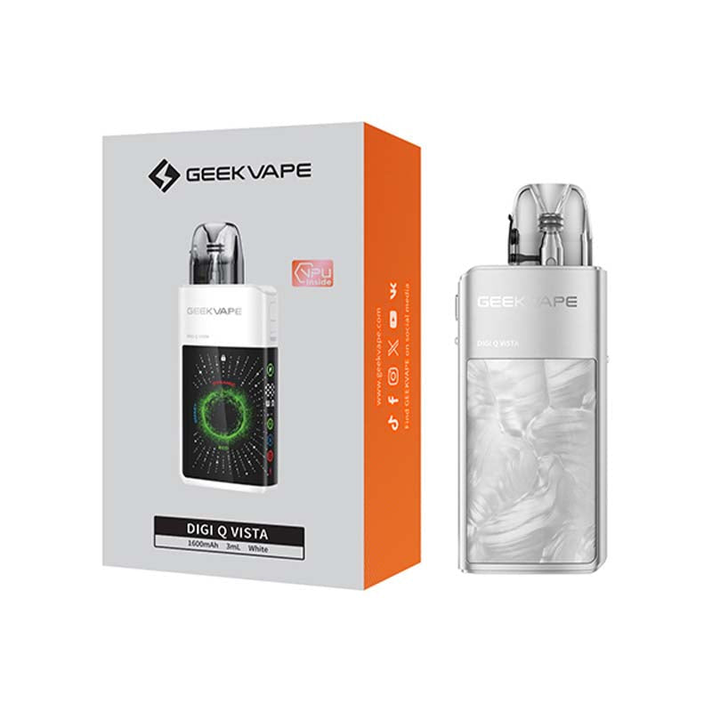 GeekVape Digi Q Vista Vape Pod Kit White