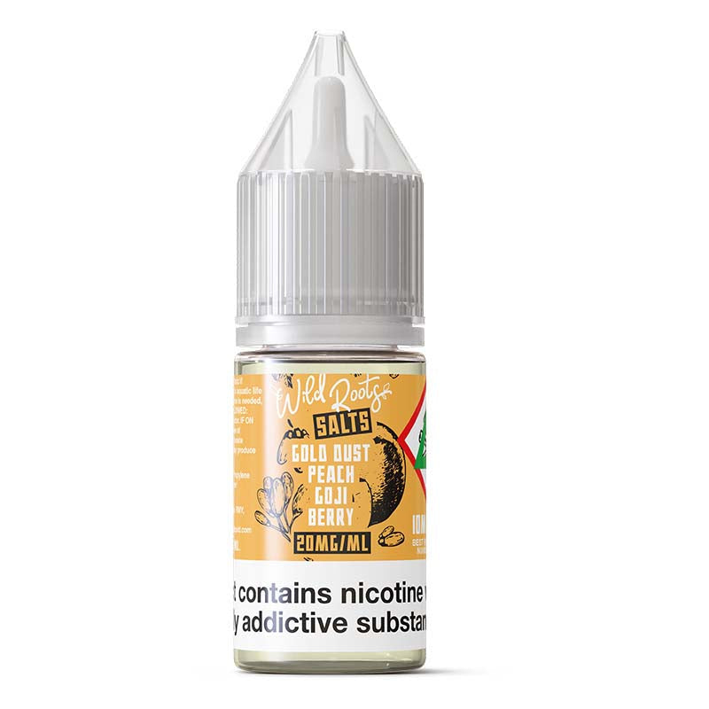 Wild Roots Gold Dust Peach Nic Salt