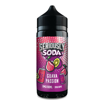 Seriously Soda by Doozy Vape Co Guava Passion 100ml Shortfill