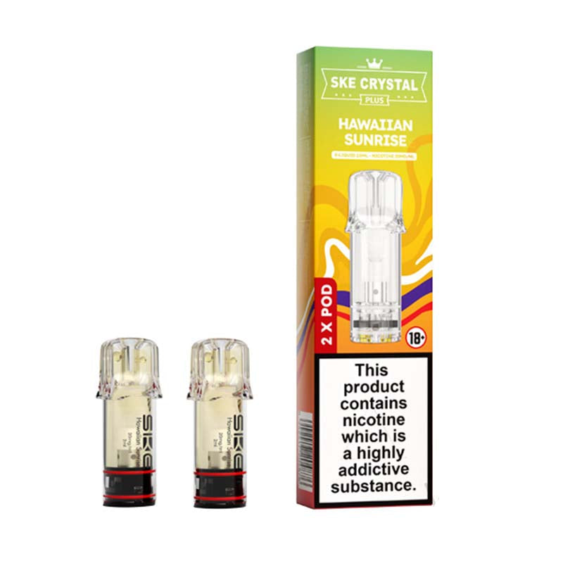 SKE Crystal Plus Hawaiian Sunrise 20mg Prefilled Pods