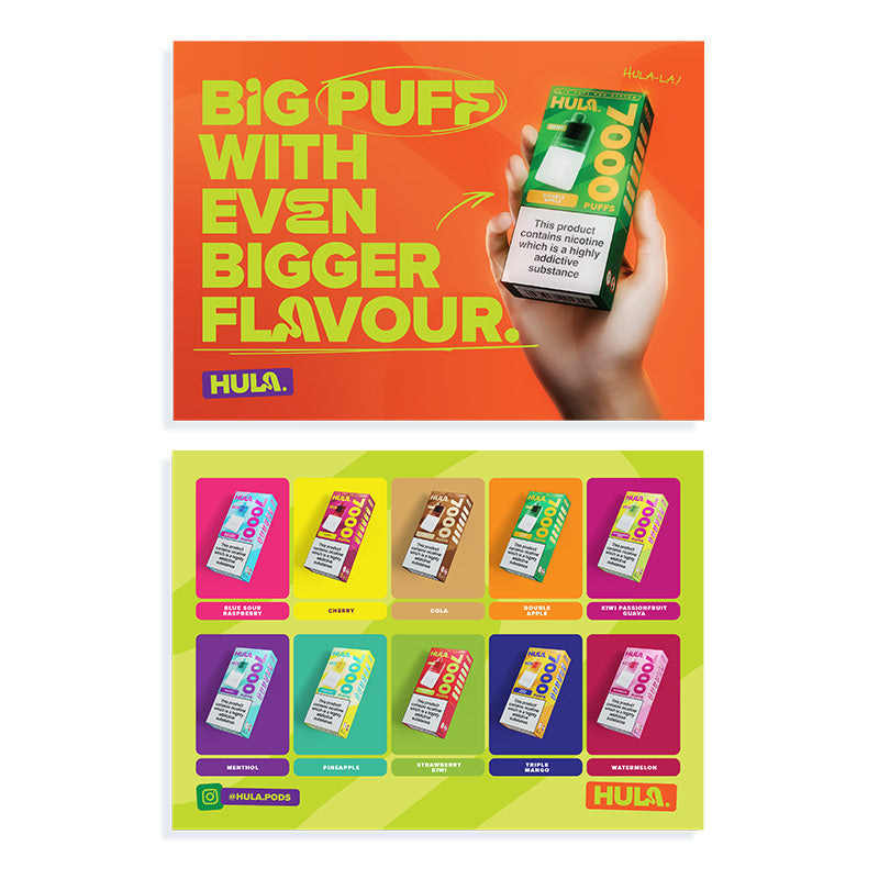 HULA Flavour Card A5