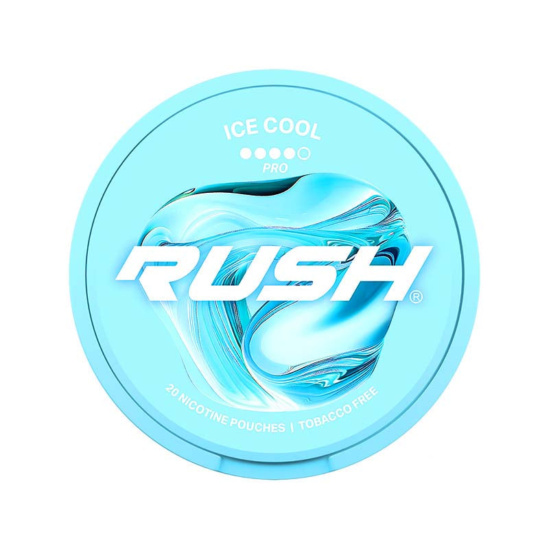 rush pro 16mg snus nicotine pouches ice cool