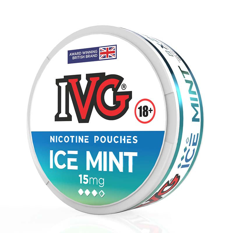 ivg snus nicotine pouches 15mg ice mint