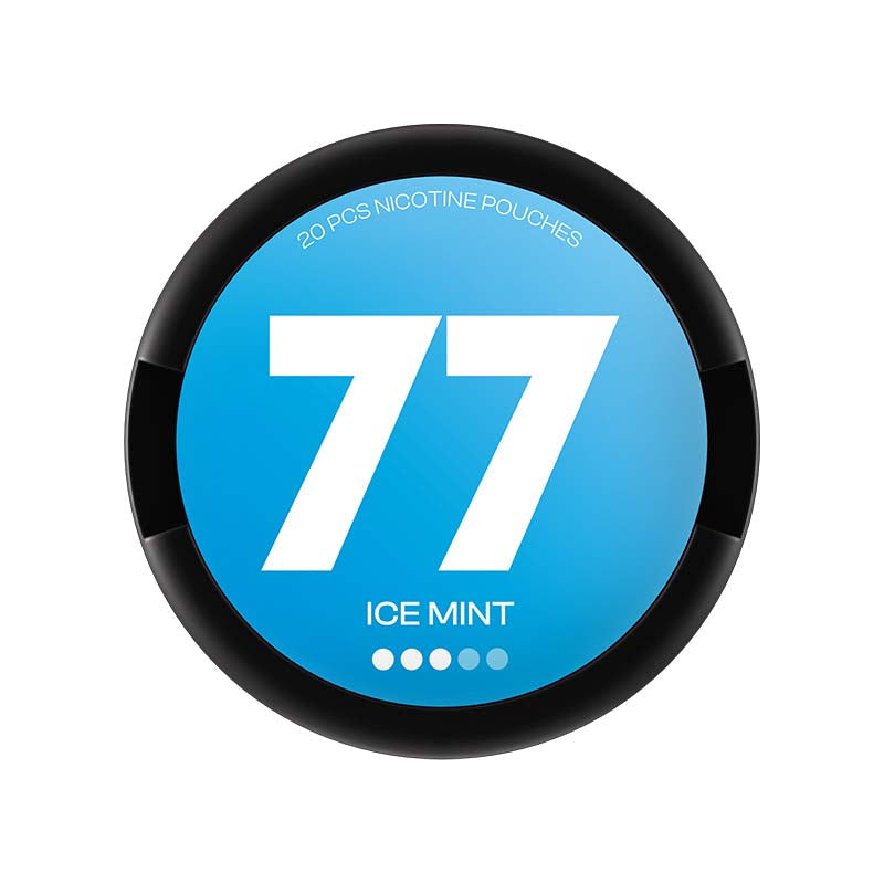 77 Medium Ice Mint 10.4mg Nicotine Pouches