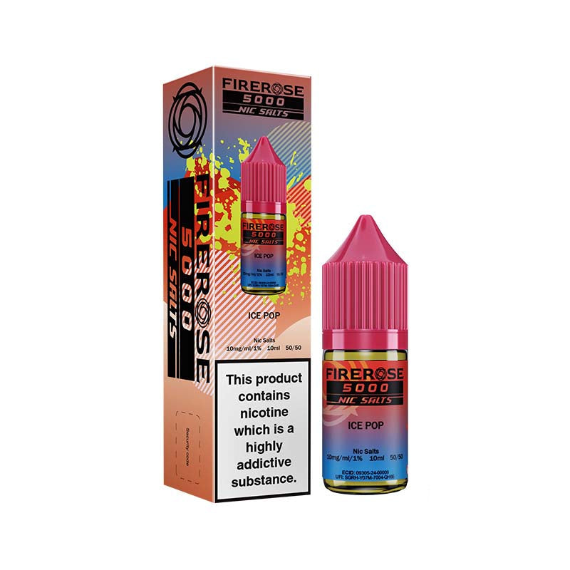 elux firerose 5000 nic salt ice pop