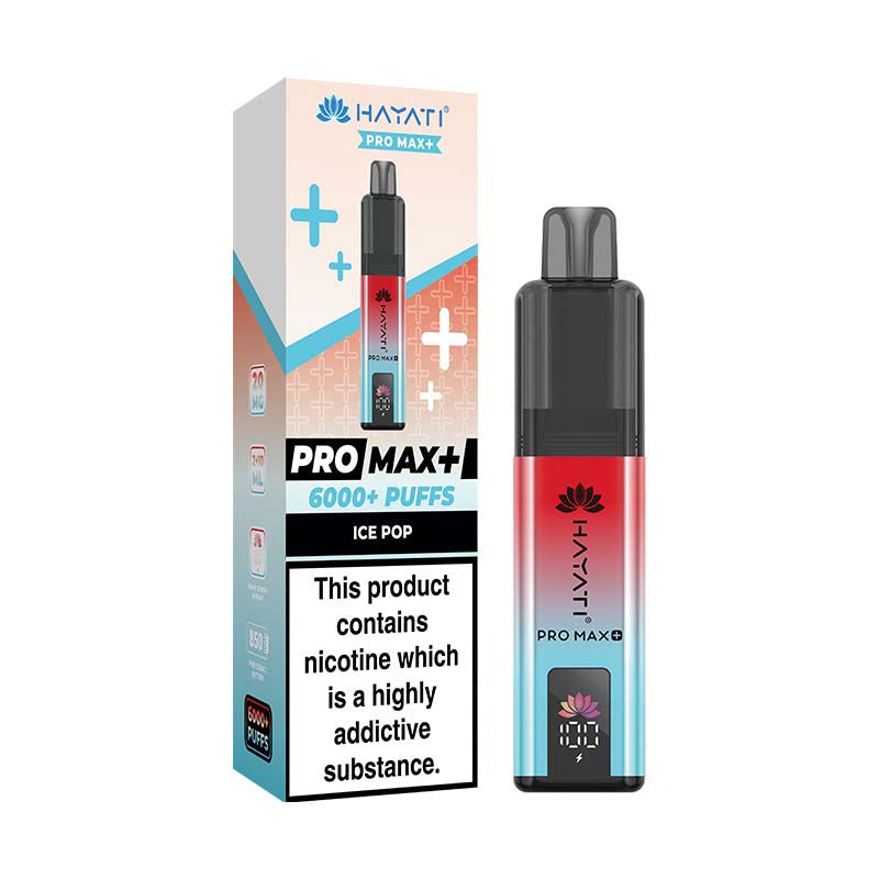 Hayati Pro Max+ 20mg Prefilled Pod Kit Ice Pop