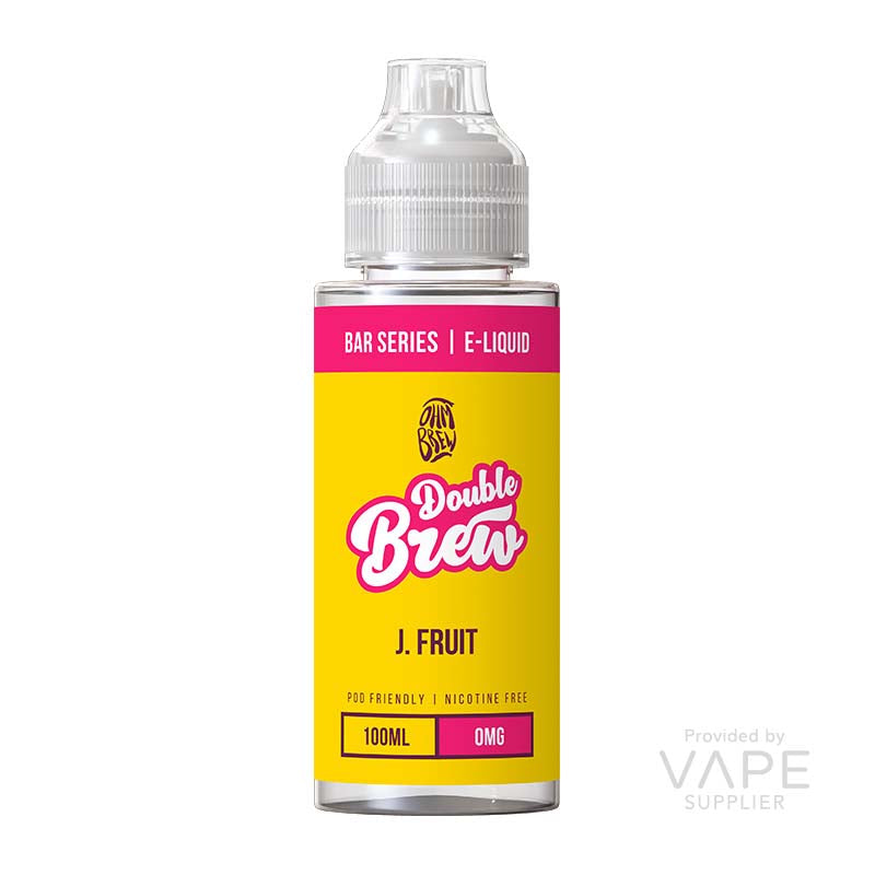 ohm brew double brew bar series 100ml shortfill j fruit bubblegum