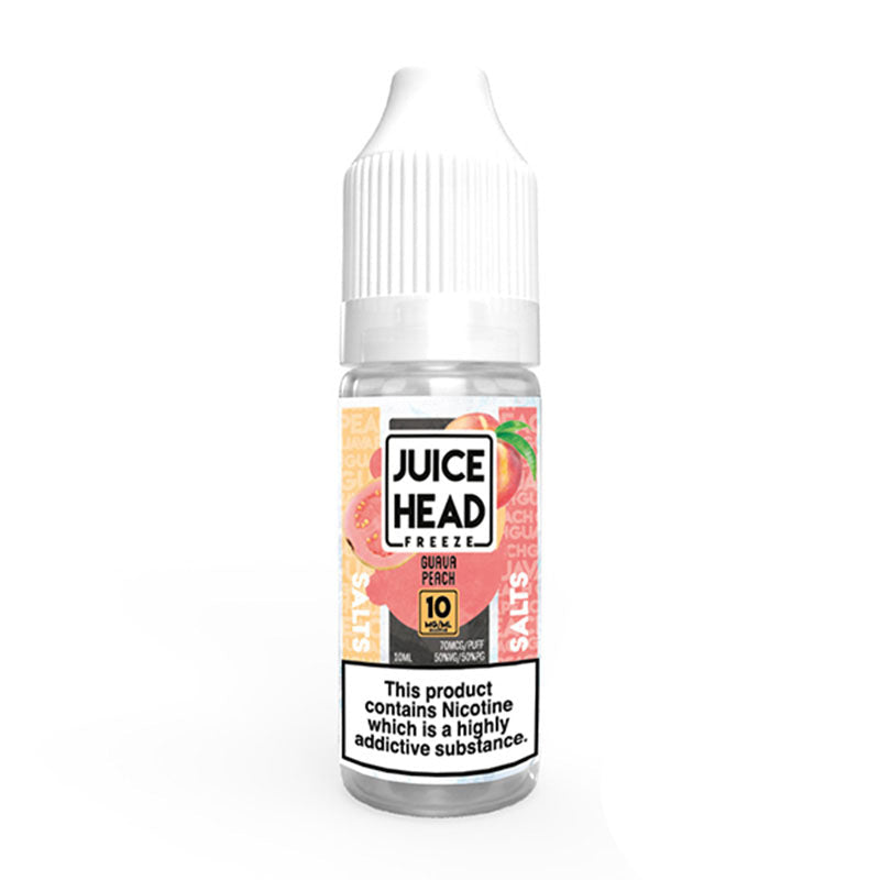 Juice Head Freeze Nic Salts 10mg Guava Peach