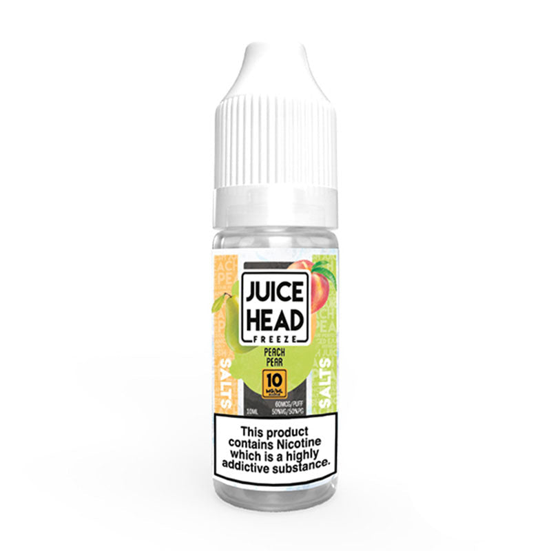 Juice Head Freeze Nic Salts 10mg Peach Pear