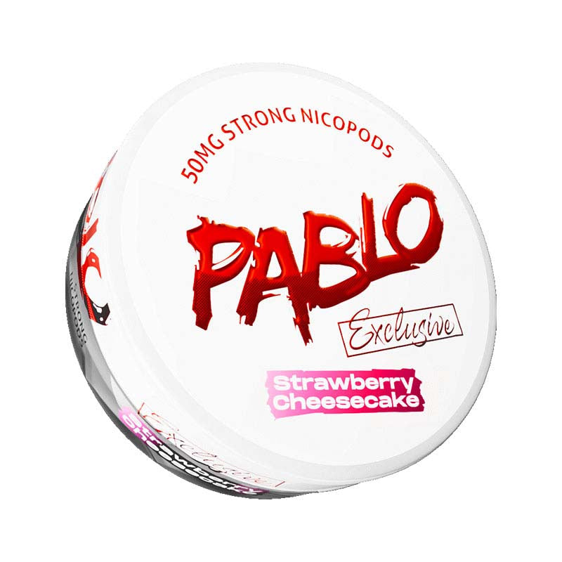 Pablo Exclusive Nicotine Pouches Strawberry Cheesecake