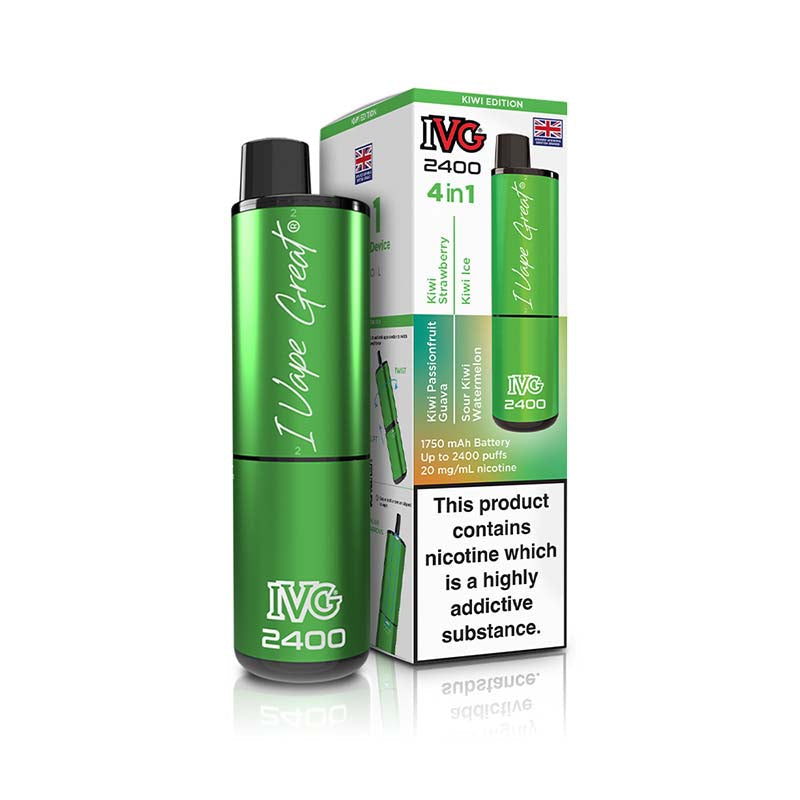 ivg 2400 4 in 1 20mg rechargeable pod kit