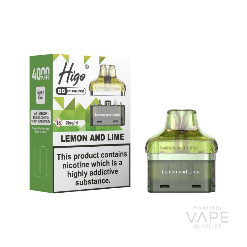 Higo Higo BB Pod Huba Huba Pre-Filled Vape Pods