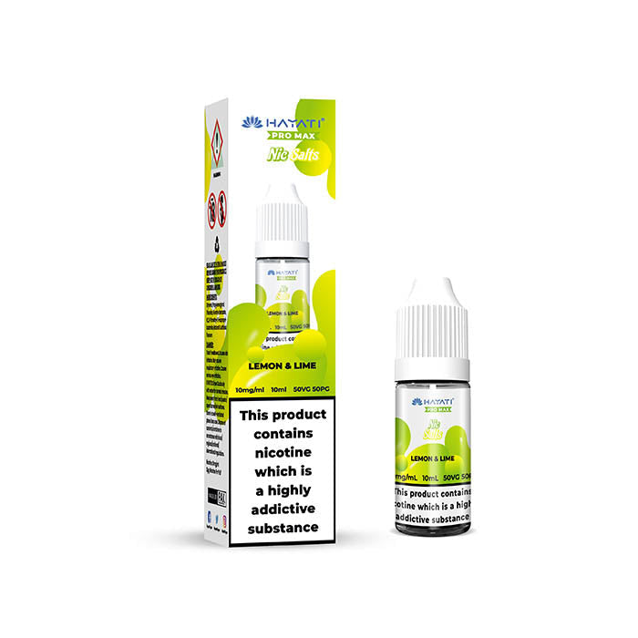 hayati pro max nic salt eliquid 20mg lemon lime