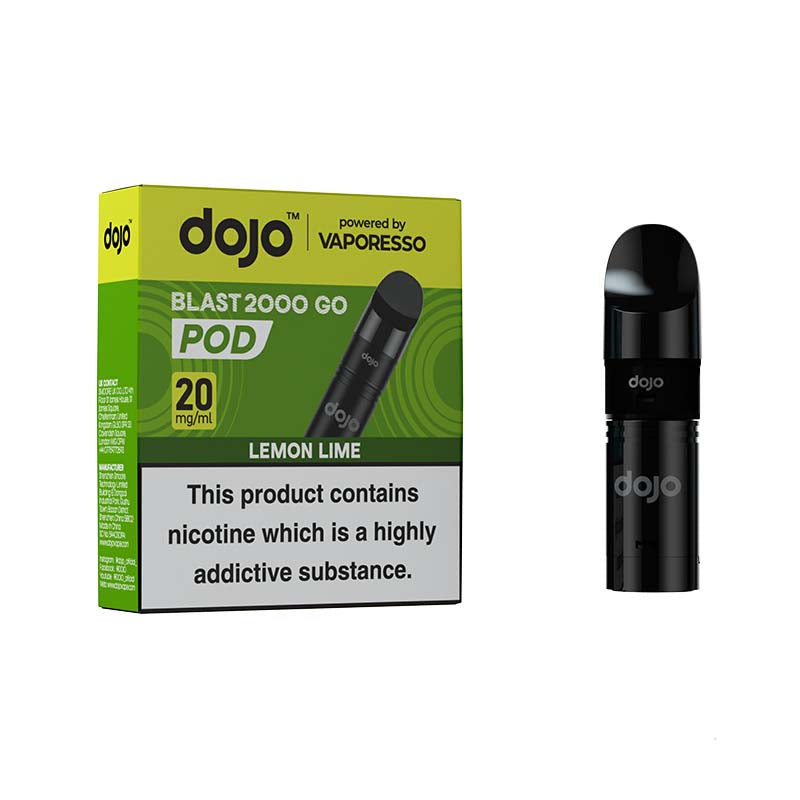 vaporesso dojo blast 2000 go pod lemon lime