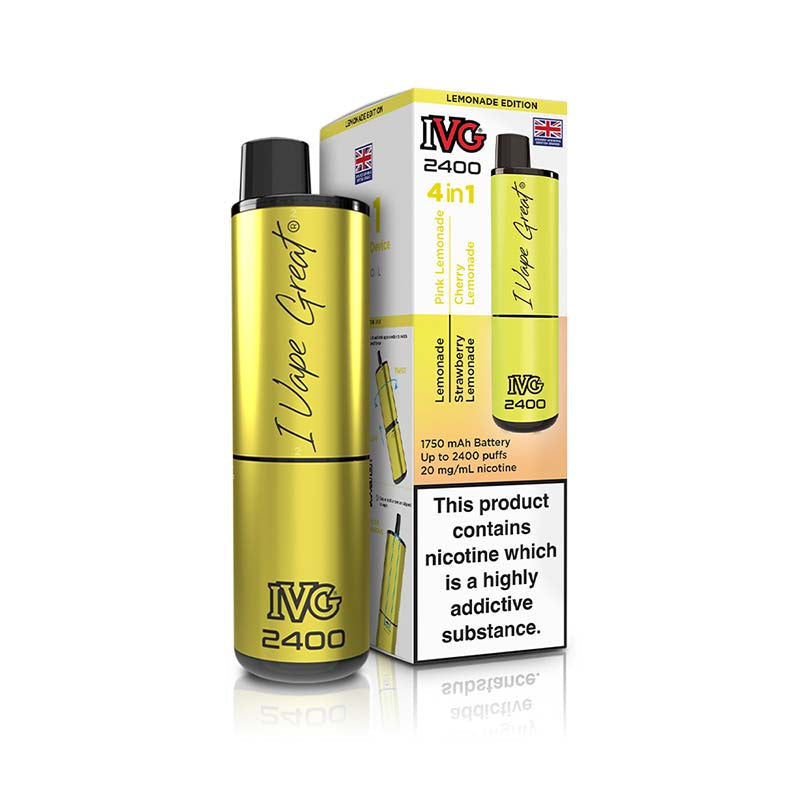 ivg 2400 4 in 1 20mg rechargeable pod kit