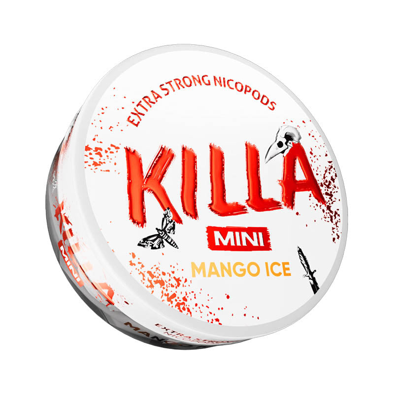 killa mini 16mg nicotine pouches mango ice