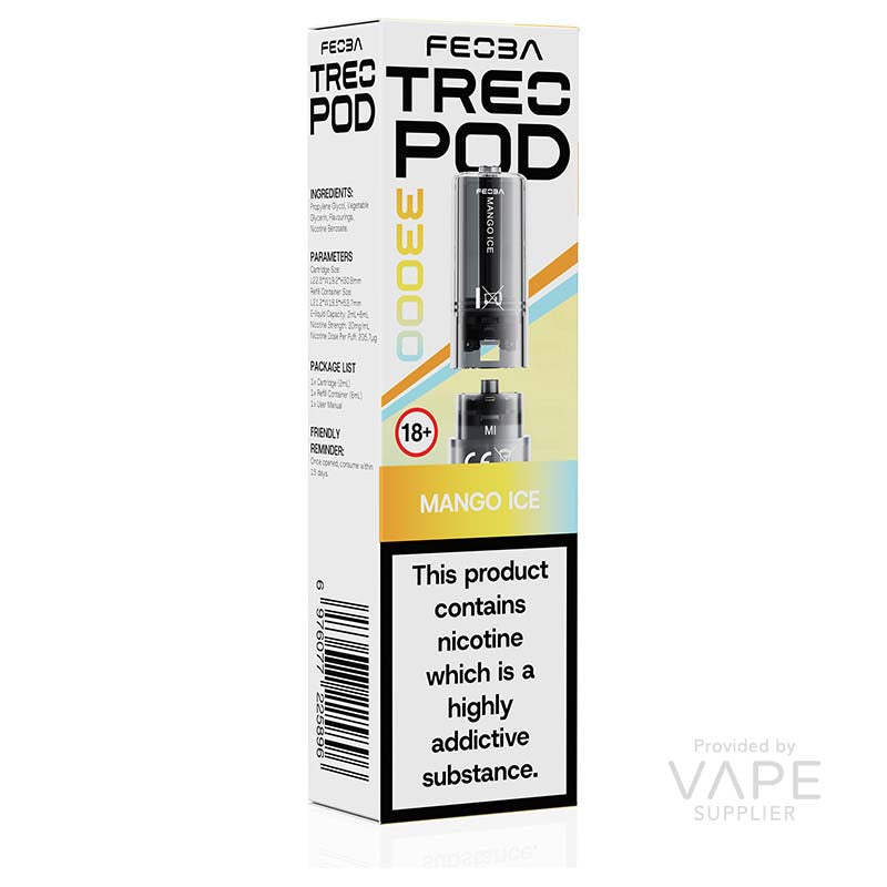 Feoba Treo 33K Mango Ice 20mg Prefilled Pods