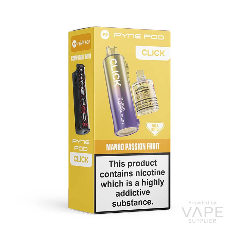 Pyne Pod Click 50K Mango Passion Fruit 20mg Prefilled Pods